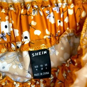 Shein ditsy floral cami top and skirt set